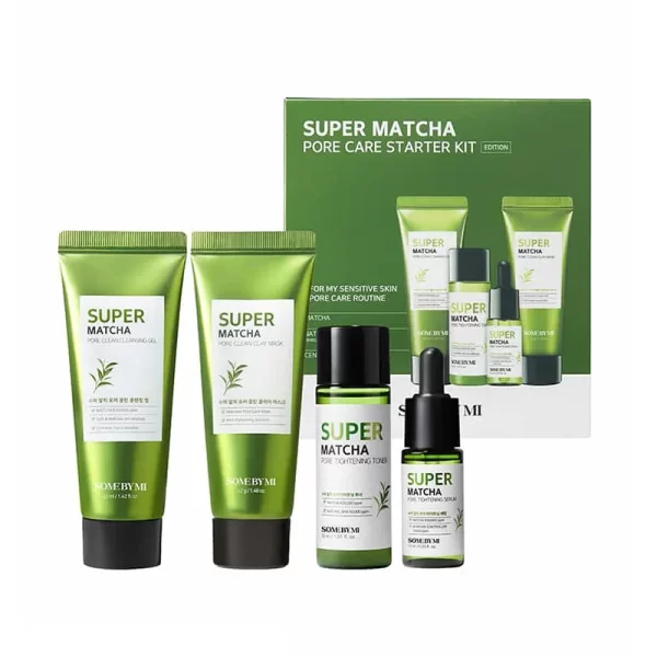 SOME BY MI SUPER MATCHA PORE CARE STARTER KIT 4-ITEMS