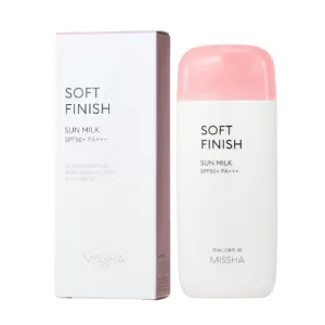 MISSHA ALL AROUND SAFE BLOCK SOFT FINISH SUN MILK SPF50+_PA+++ 70ML