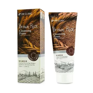 3W Clinic Brown Rice Foam Cleansing 100ml