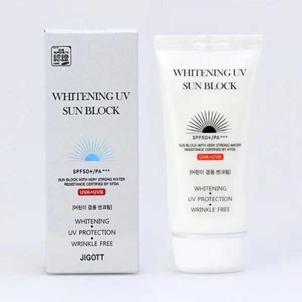 JIGOTT Whitening UV Sun Block Spf 50+ Pa+++ 70ml