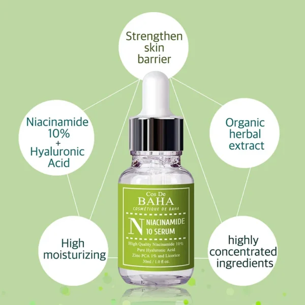 Cos De BAHA Niacinamide 10% Serum 30ml